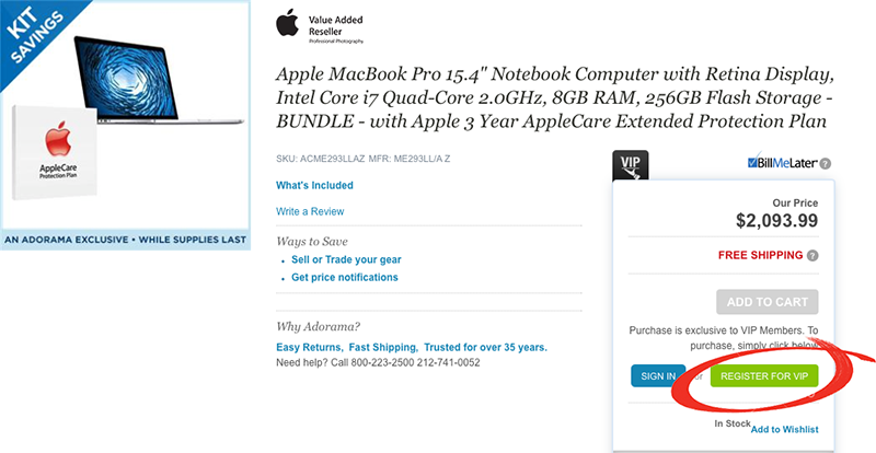 Select a Mac