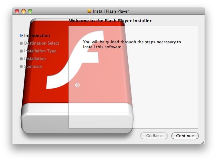 Flash Player Os X