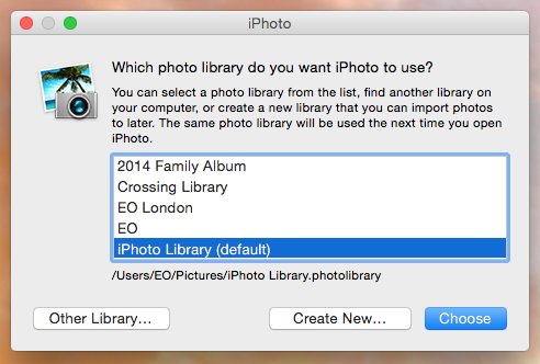 search mac iphoto for video files