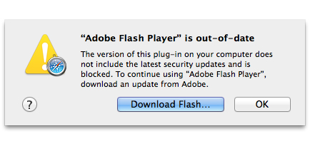 install adobe flash player mac os x 10.6.8