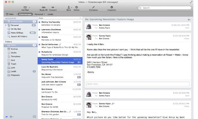 which email client is best for mac