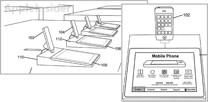 Apple Invents Centralized Apple Store Floor Plan Management System