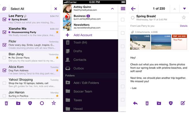 Yahoo Updates Mail App With Multi Login Support Tumblr With