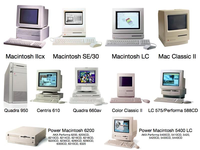 1990s Macs