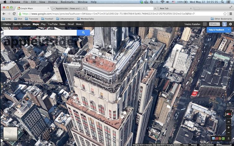 Google's new 3D Maps destroy Manhattan in the wake of Apple's Flyover