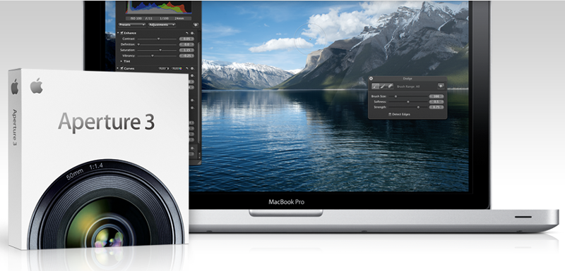 Apple、Faces と Places を備えた 64 ビット Aperture 3 を発表