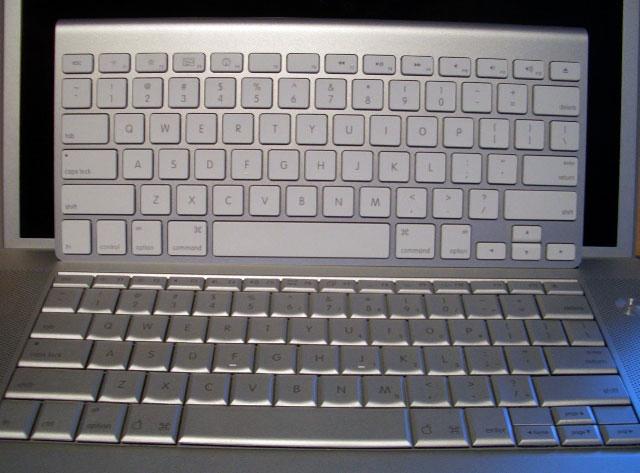 Apple wireless keyboard (aluminum)