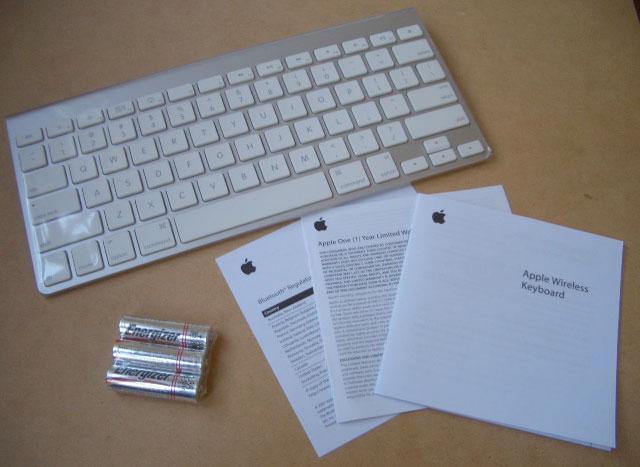 apple wireless keyboard set up