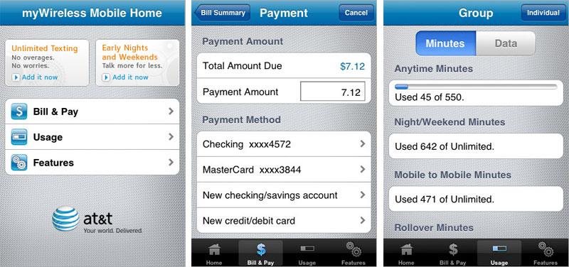 AT&T releases free iPhone app for managing wireless accounts