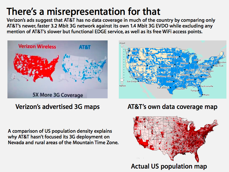 Verizon Wifi Hotspot Map At&T Defends Its Data Network From Verizon Ad Attacks | Appleinsider