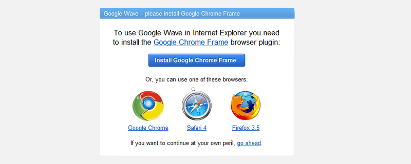 what is google chrome frame in internet explorer