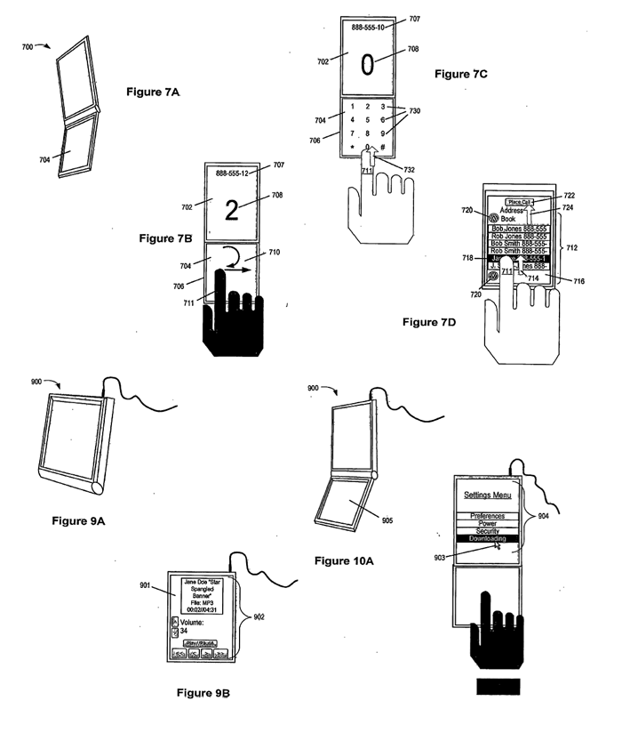 Dual-sided multi-touch patent