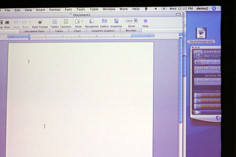 Quick-and-dirty snapshots of Microsoft Office 2008 for Mac