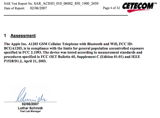 iphone fcc id