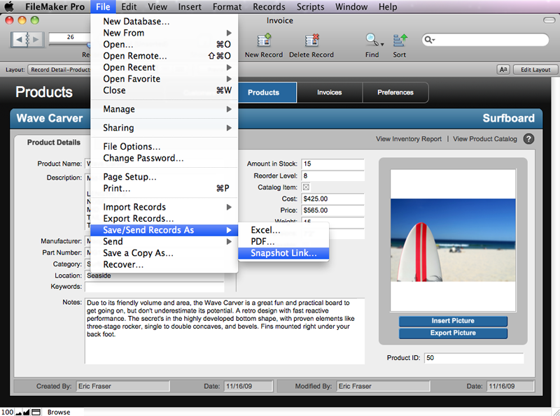 FileMaker Pro 11 released with quicker, easier database creation |  AppleInsider