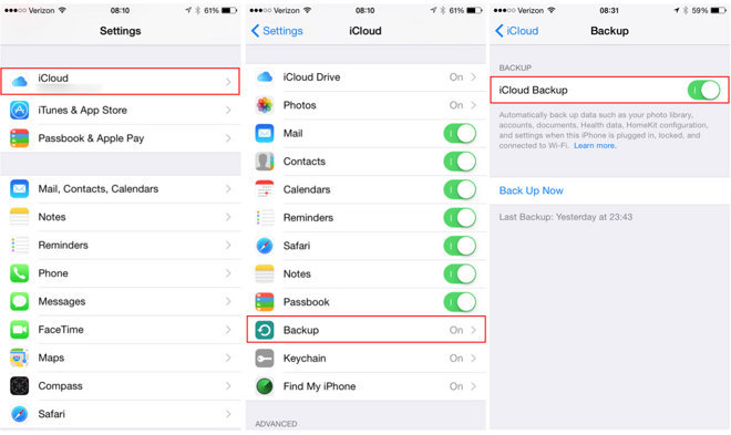 How to restore your iPhone from an iCloud backup