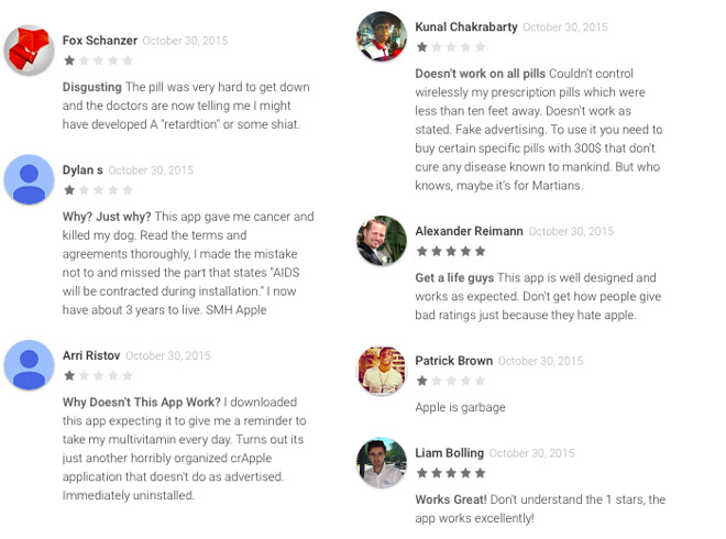 Majority Of Google Play Reviews For Apple S Android Beats Pill