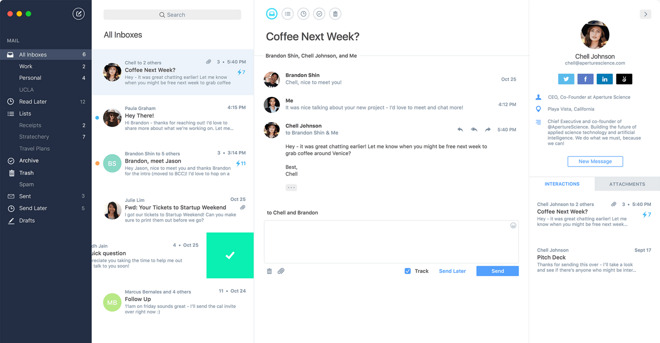 polymail forward as attachment