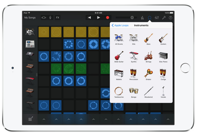 Apple Updates Garageband For Ios With Live Loops Inspired By Dj