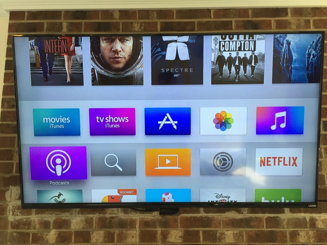 Apple bumps tvOS to version 9.1.1, adds Podcasts app