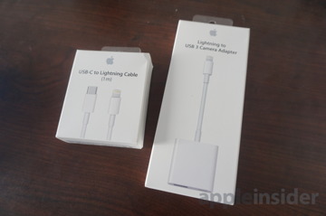 First look: Apple's new USB 3 Lightning to USB-C cable and Camera ...