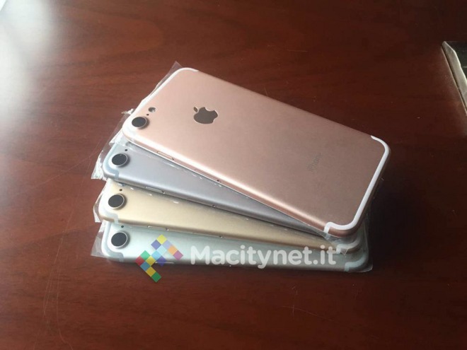 Leaked Iphone 7 Dummy Units Show Device In Same Colors As - 