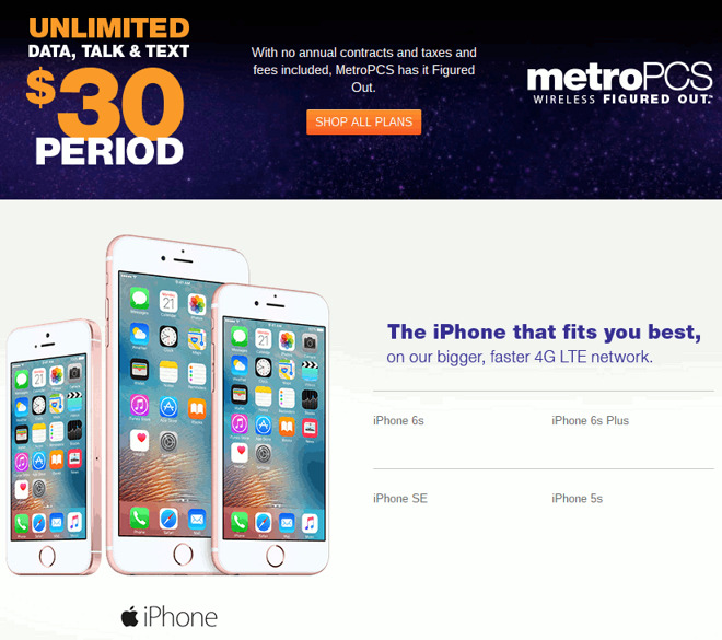 iphone mini metropcs