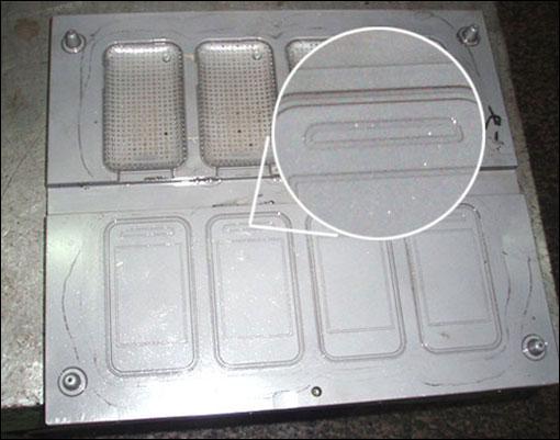 Images of Griffin s 3G iPhone case mold revealed online