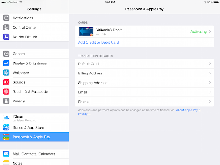 New Ipad Air 2 Ipad Mini 3 Incorporate Nfc Chip For Apple Pay In