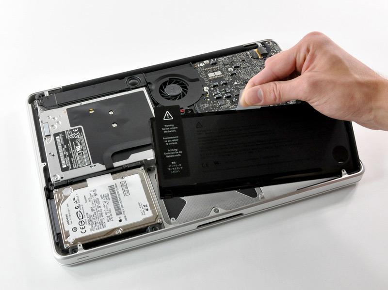 remove battery macbook pro 2011