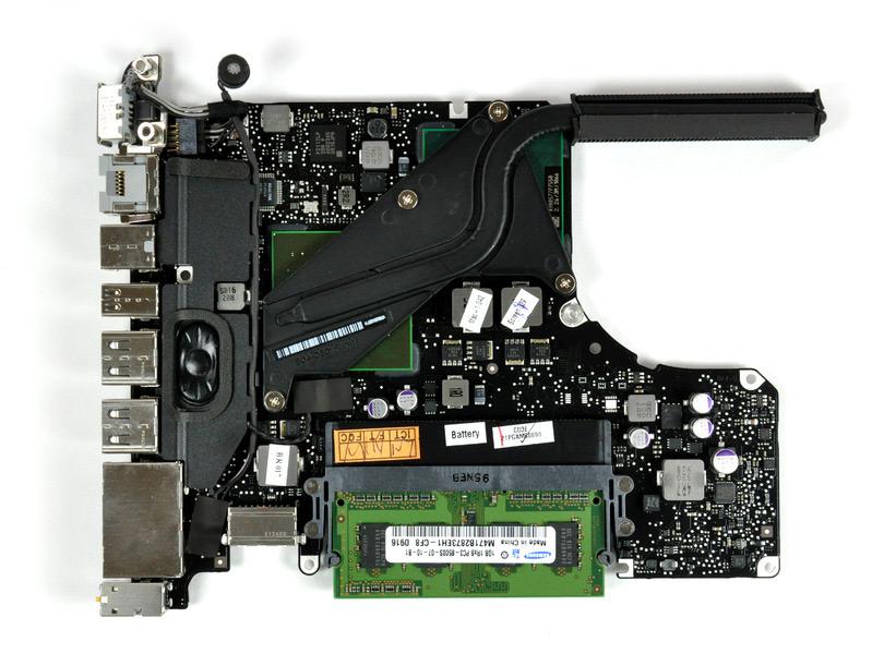 how to replace motherboard macbook pro 13 inch mid 2012