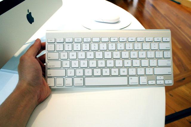 Apple's 2007 iMac line and keyboards