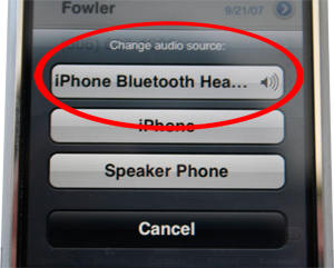 play music through bluetooth headset iphone