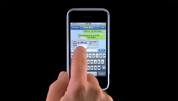 iPhone keyboard tutorial