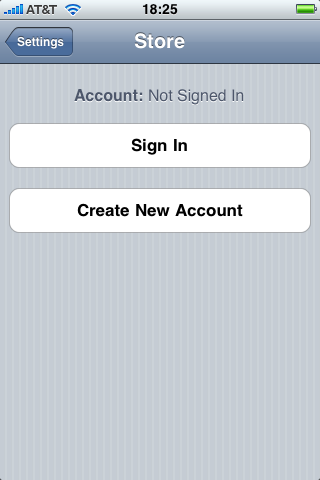 new itunes account for iphone