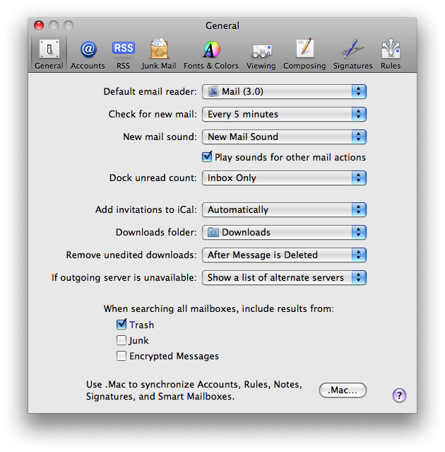 open source email client for mac os x