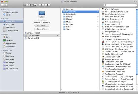 Road to Mac OS X Leopard: Finder 10.5 | AppleInsider