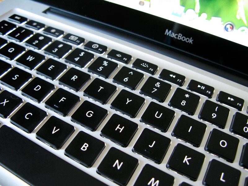 MacBook aluminum backlit keyboard