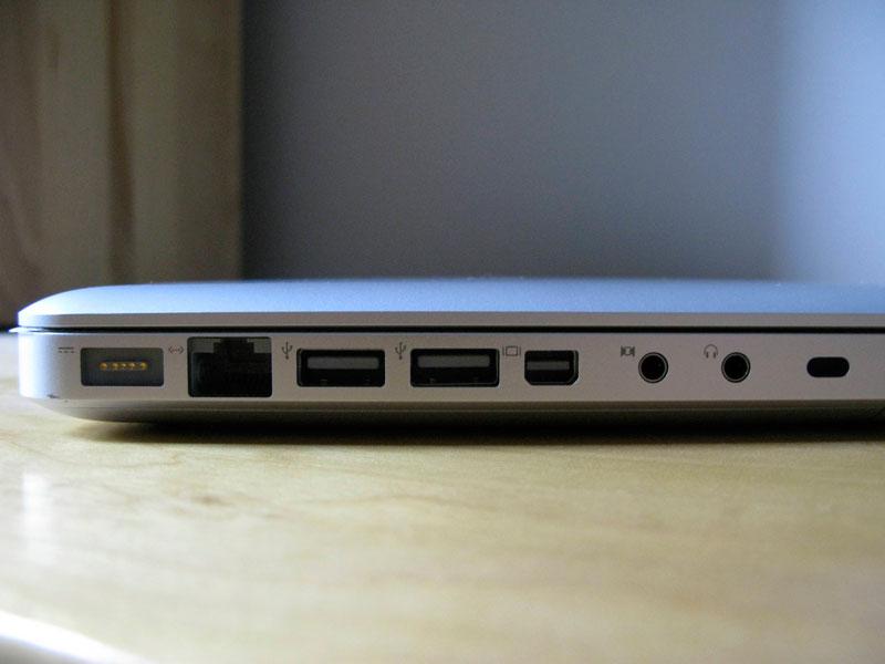 MacBook aluminum expansion ports