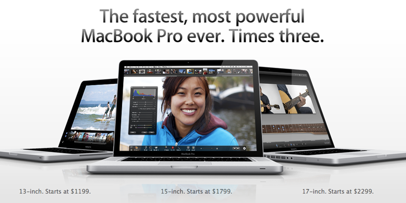 MacBook Pros