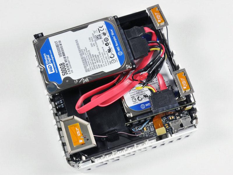 Mac Mini Teardown Adding Second Hard Drive 1tb Upgrade Kit Appleinsider