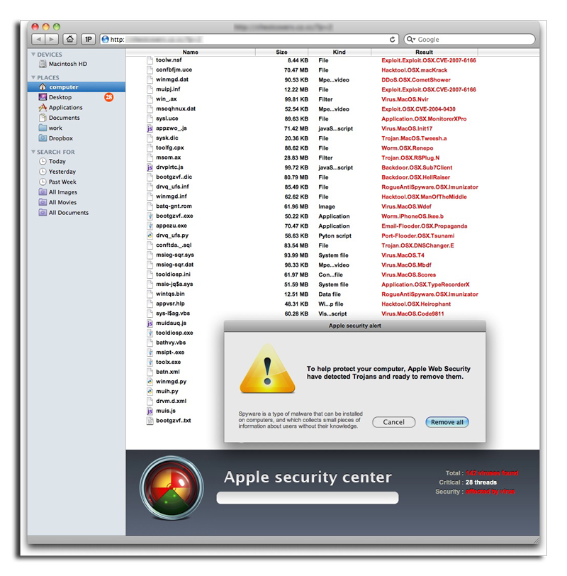 remove malware mac search spinstall