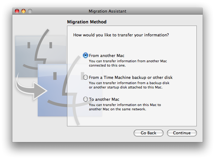 migration assistant looking for source pc to mac 2018