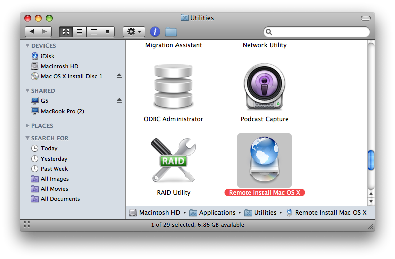 macbook network utility