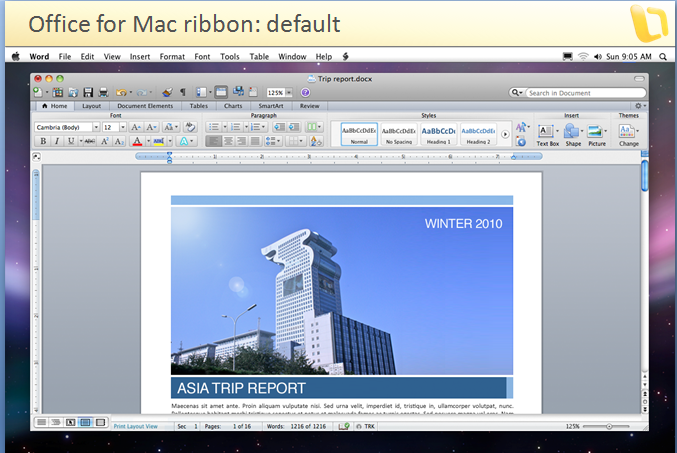 microsoft office suite for mac 2011