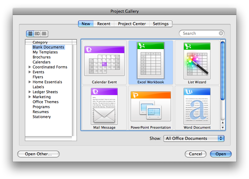 excel 2008 for mac don