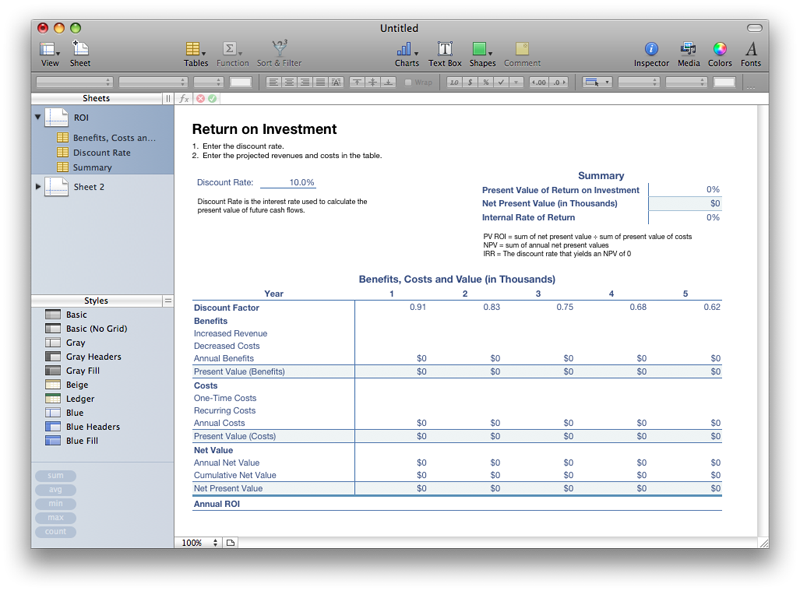 excel for mac tutorial 2008