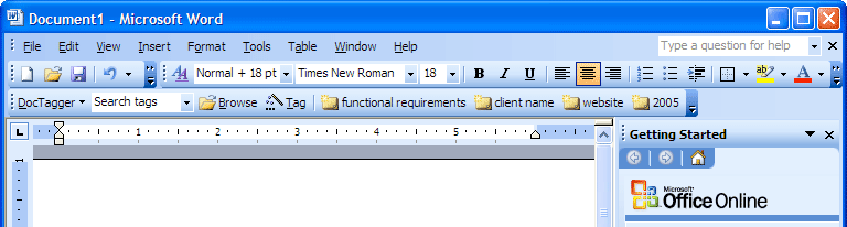 microsoft 2008 excel for mac formatting pallete as a toolbar