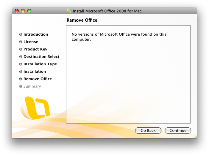 uninstall office 2008 for mac