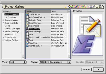 ms office 2008 for mac does not format envelopes